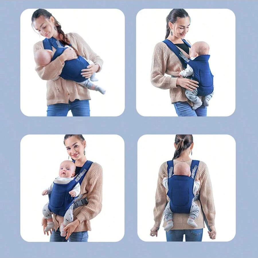 1Pc Baby Carrier Multi-Functional Front & Back Carry for Newborns Perfect for Comfort and Convenience