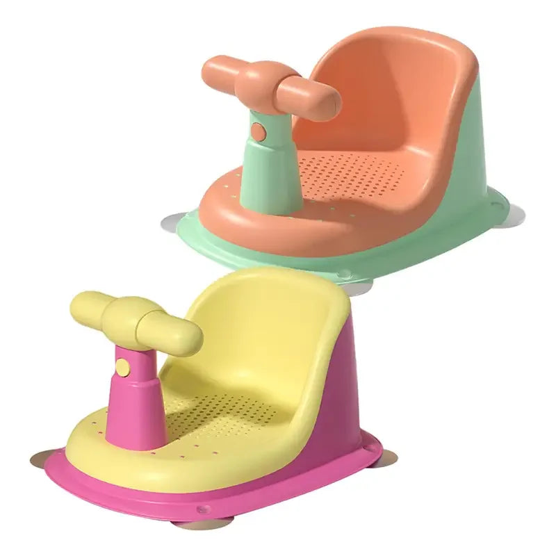 Baby bathing chair children bathing artifact bathing stool can be sitting support seat baby bathtub bracket non-slip bath bench