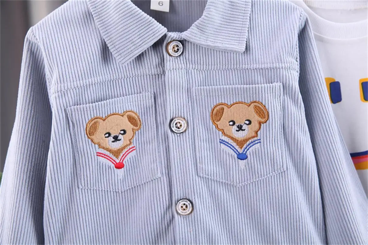 Baby Sets 2025 New Clothes Spring Autumn Leisure Set Coat+Pants Two Piece Set Boys Girls Jacket Fashion Korean Version Clothing