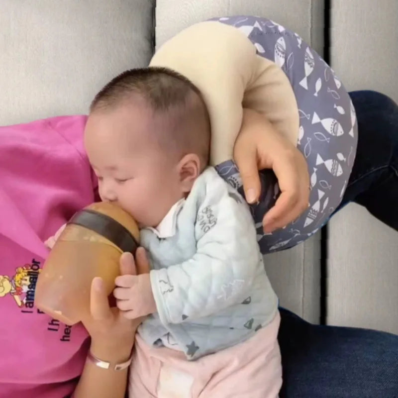 New Increase Height Thickened Soft Baby Breastfeeding Pillow Multi Functional Milk Feeding Pillow Breastfeeding Arm Pillow
