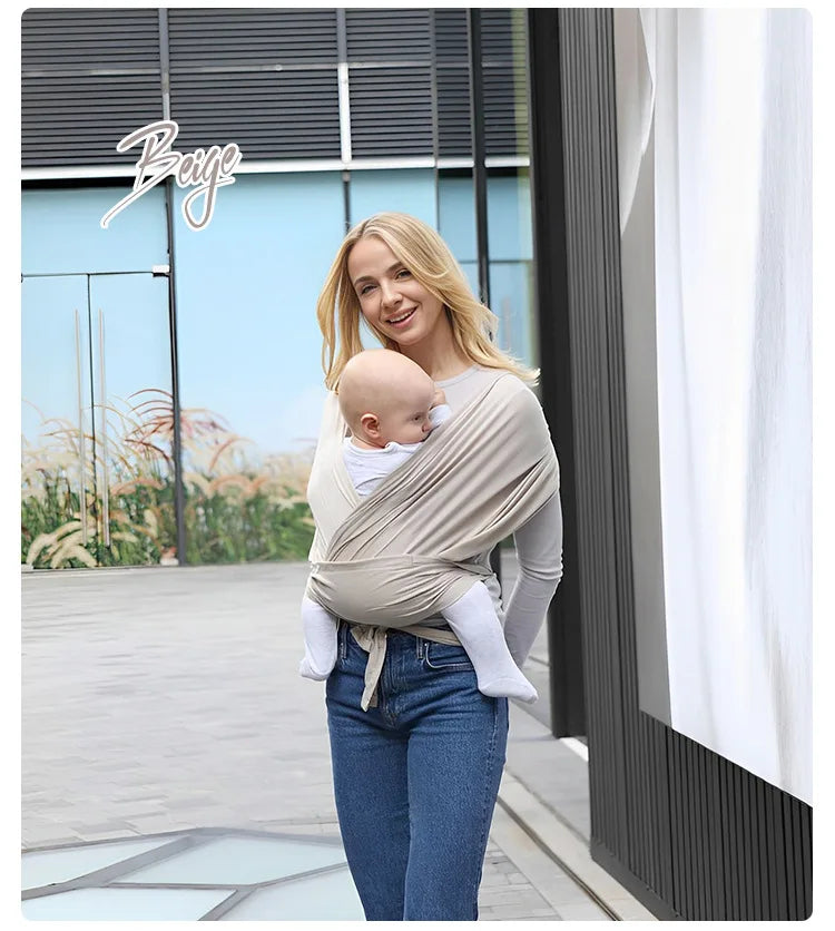 PANGDUBE 1pc Baby Wrap Sling Cotton Carrier for Baby 0-36 Months Newborn Kangaroo Sling Front Artifact Ergonomic Baby Carry