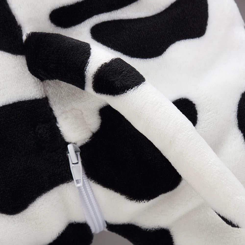 Newborn Kids Dinosaur Kigurumi Pajamas Winter Thick Baby Blanket Slppers Toddler Infant Clothes Hooded Animal Pyjamas Sleepwear