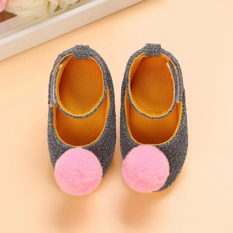 10CM/10.5CM Fashion Infant Newborn Baby Girl High Heels Shoes Princess Bow First Birthday Party Shoes Photo Props Shoes