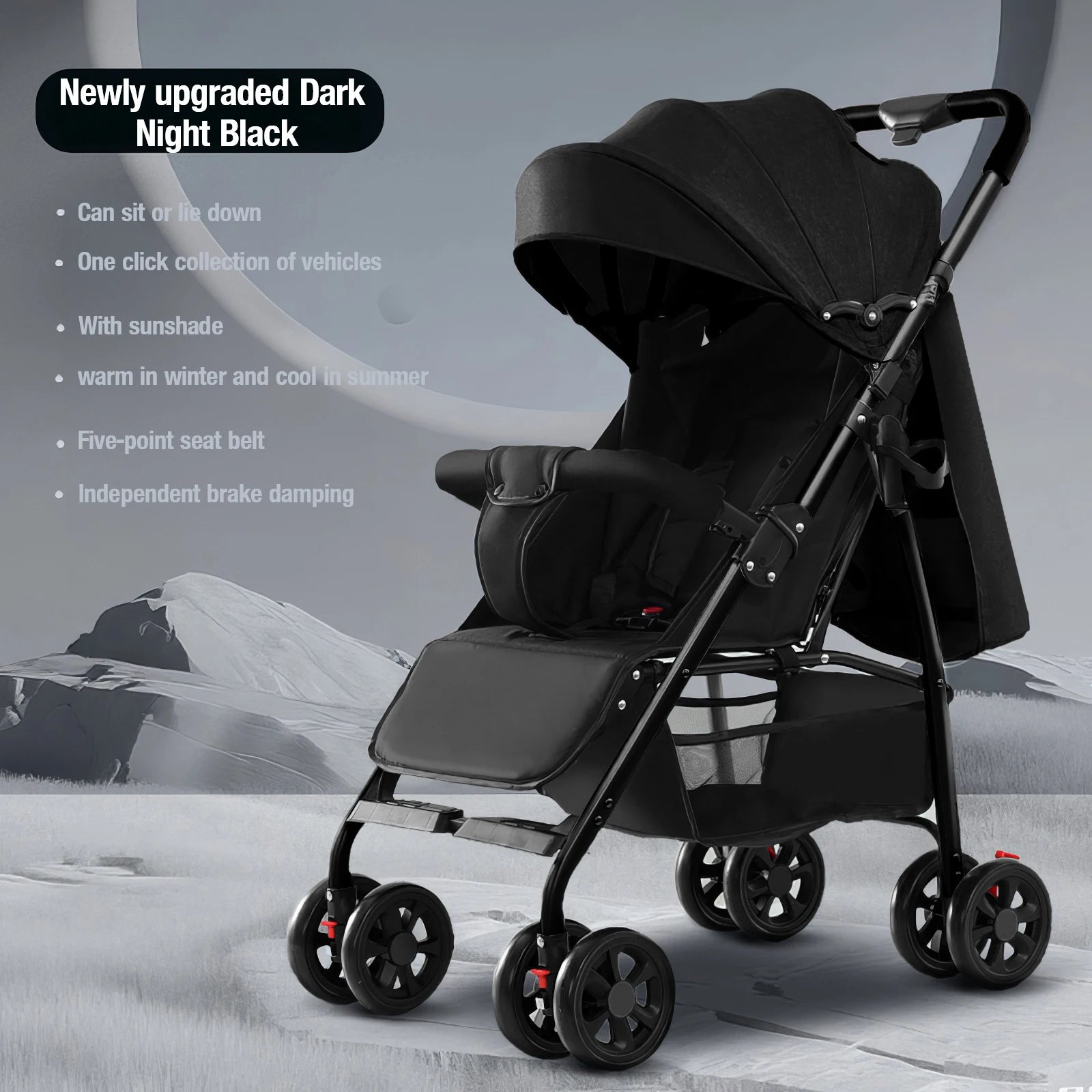 Baby Stroller Baby Newborn Items Baby Accessories Light Baby Stroller Multiple Stroller 2 In 1 Baby Stroller Easy Fold Stroller