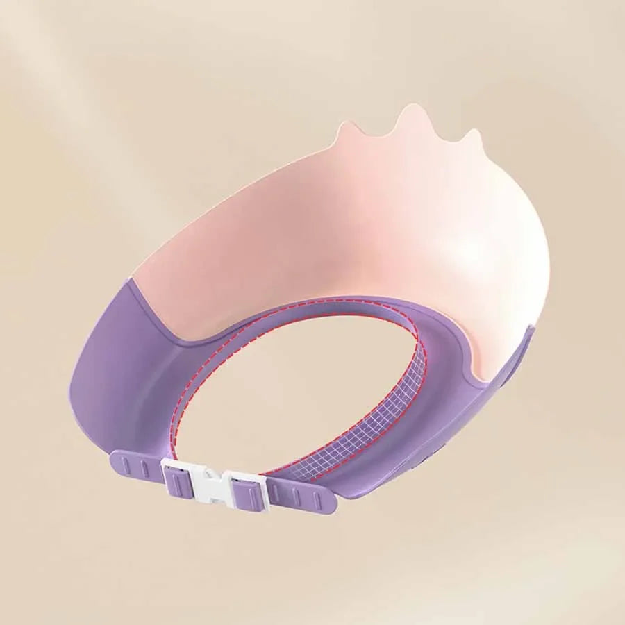 Children Waterproof Shower Shampoos Hat Soft Adjustable Wash Hair Hat for Kids Ear and Eye Safe Protection Baby Shampoo Cap