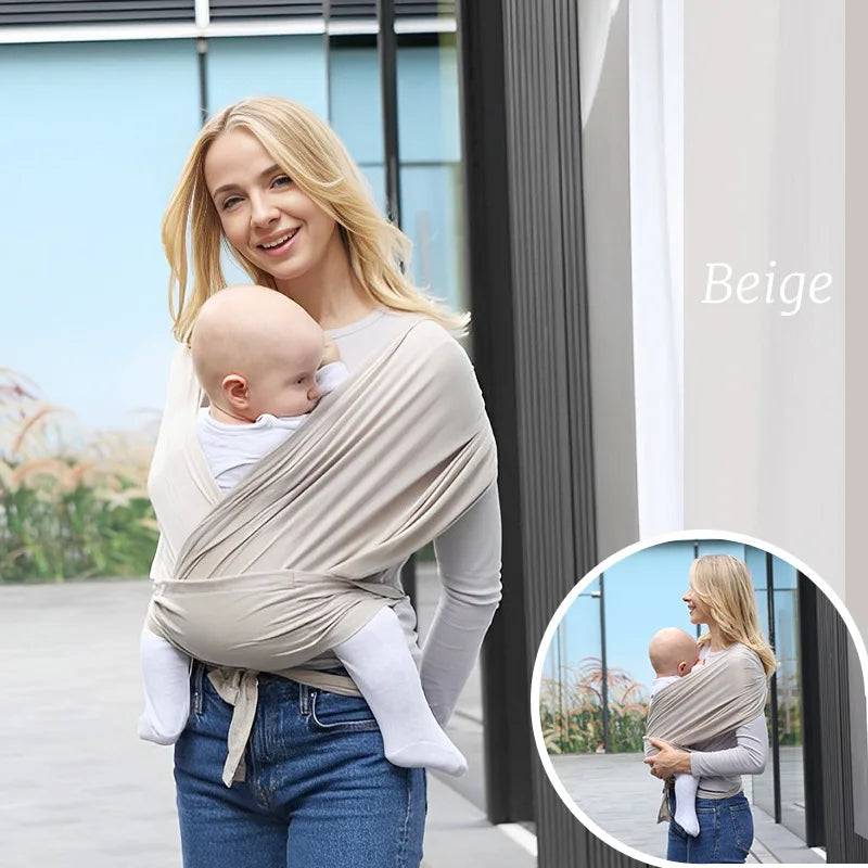 PANGDUBE 1pc Baby Wrap Sling Cotton Carrier for Baby 0-36 Months Newborn Kangaroo Sling Front Artifact Ergonomic Baby Carry