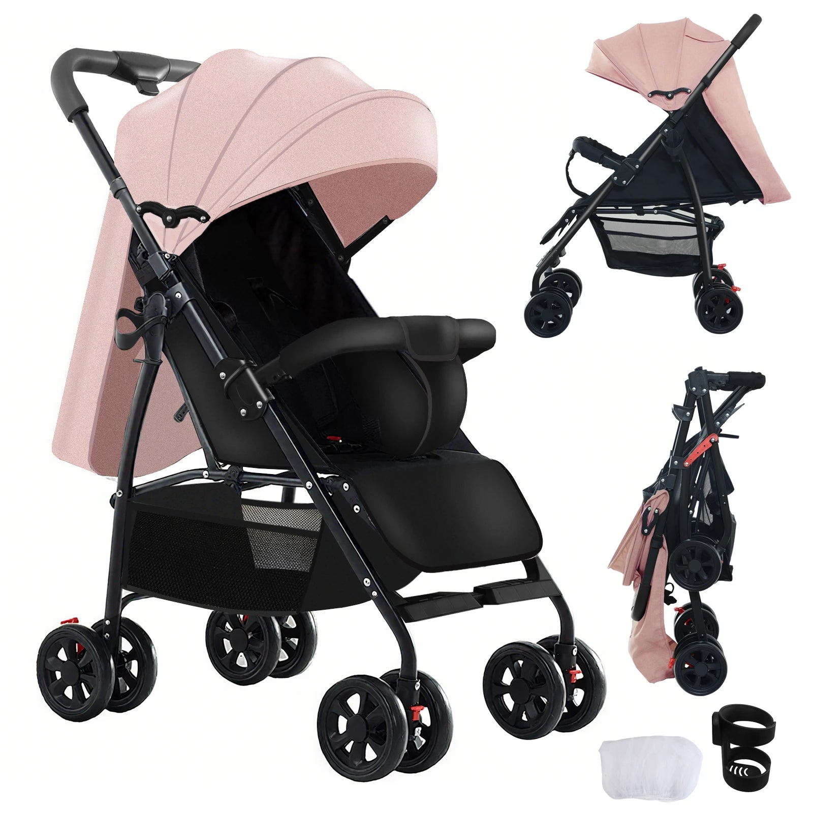 Baby Stroller Baby Newborn Items Baby Accessories Light Baby Stroller Multiple Stroller 2 In 1 Baby Stroller Easy Fold Stroller