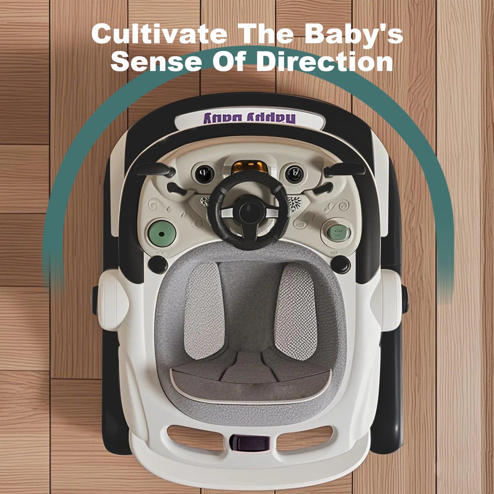 2025 Multifunctional Baby Walker With Sunshade and Seat Kids Anti-Rollover Adjustable Music Stroller Mother Baby Supplies Toys