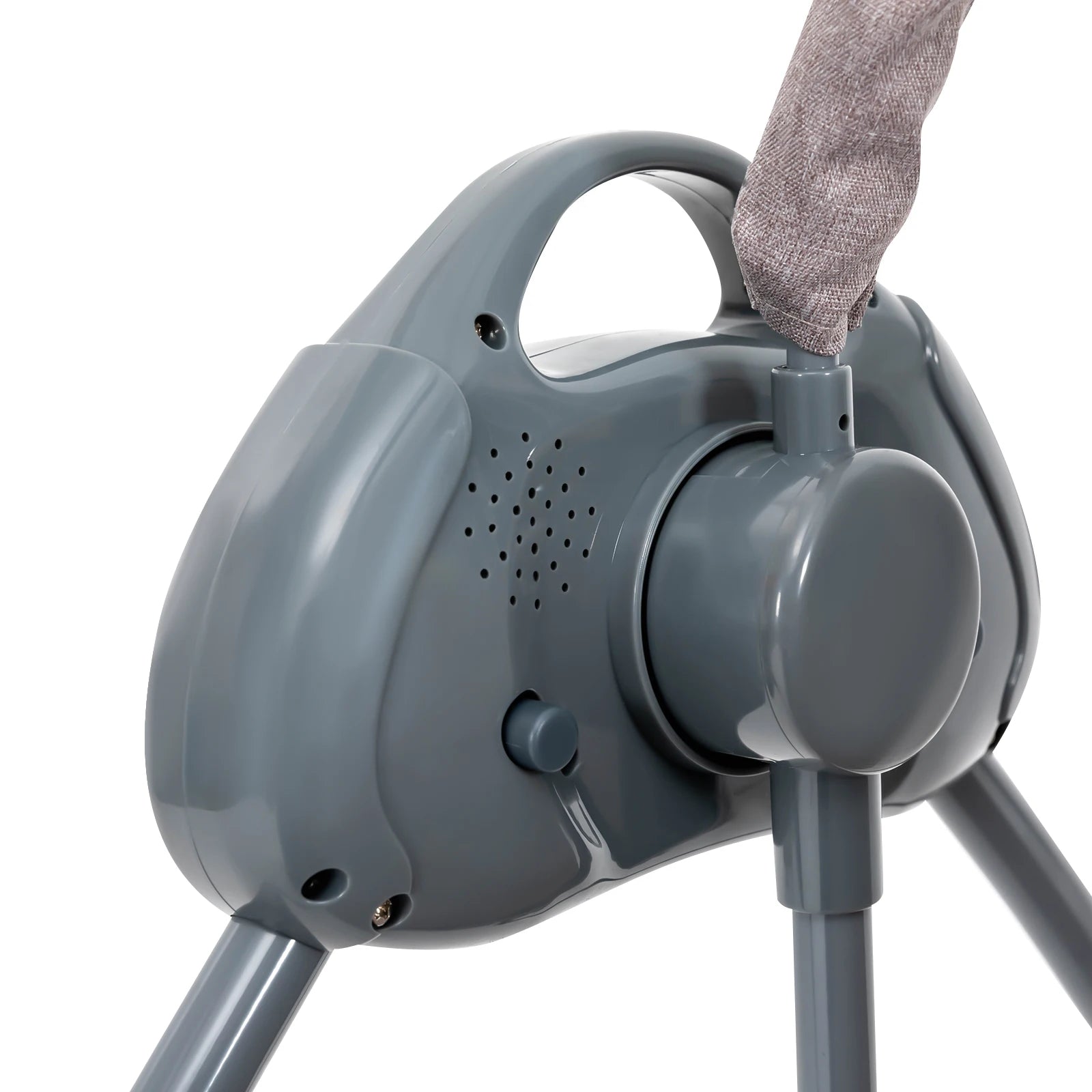 Auto Rocking Baby Cradle Swing Bed 5 Speed Electric Sleeping Basket Foldable with Music&mosquito Net Bedside Bassinet for Baby