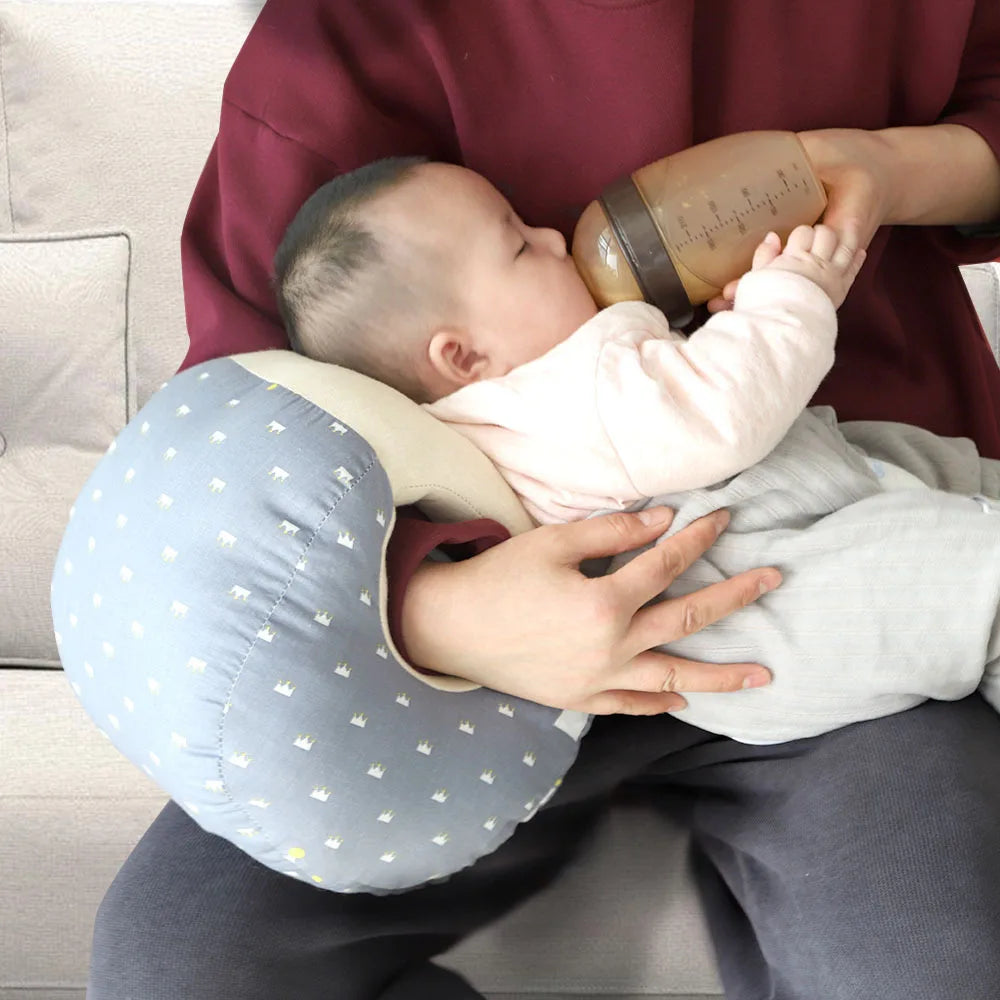New Increase Height Thickened Soft Baby Breastfeeding Pillow Multi Functional Milk Feeding Pillow Breastfeeding Arm Pillow