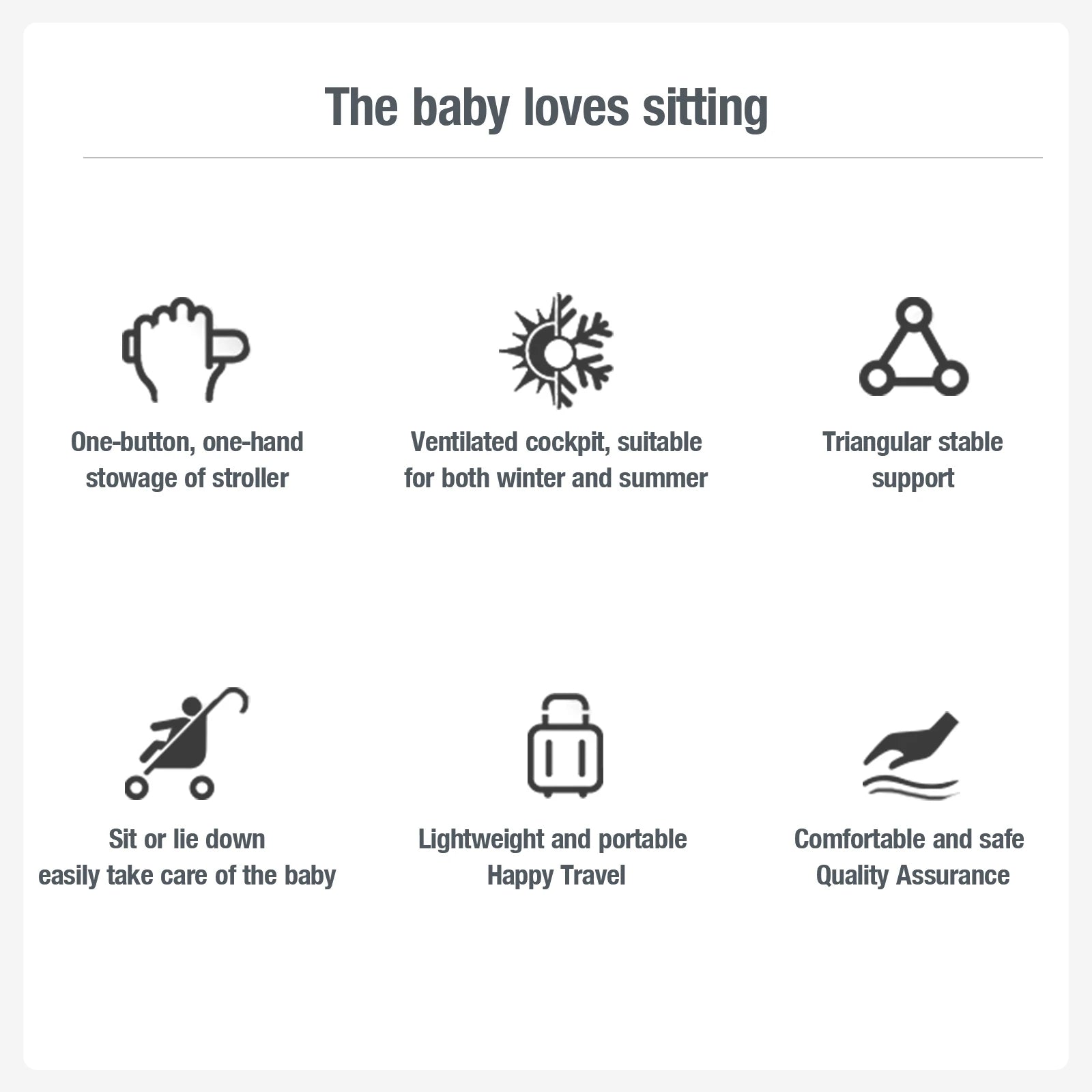 Baby Stroller Baby Newborn Items Baby Accessories Light Baby Stroller Multiple Stroller 2 In 1 Baby Stroller Easy Fold Stroller