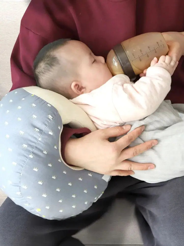 New Increase Height Thickened Soft Baby Breastfeeding Pillow Multi Functional Milk Feeding Pillow Breastfeeding Arm Pillow