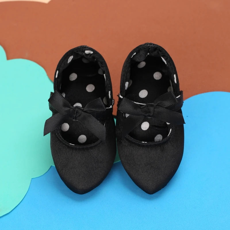 10CM/10.5CM Fashion Infant Newborn Baby Girl High Heels Shoes Princess Bow First Birthday Party Shoes Photo Props Shoes